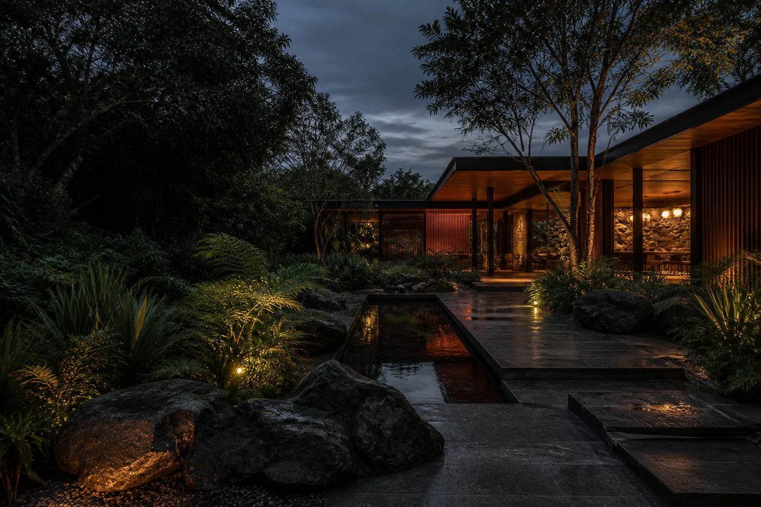 Premium residential garden landscape in Karen